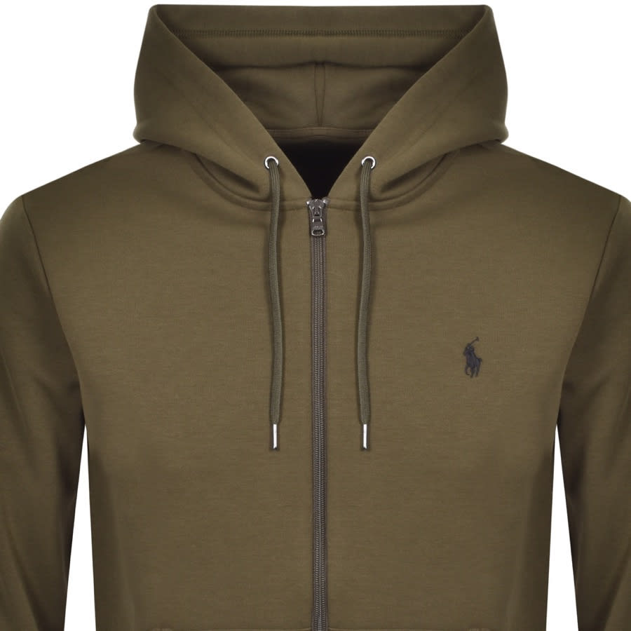 Alternative Image for ProductRalph Lauren Full Zip Hoodie Green2